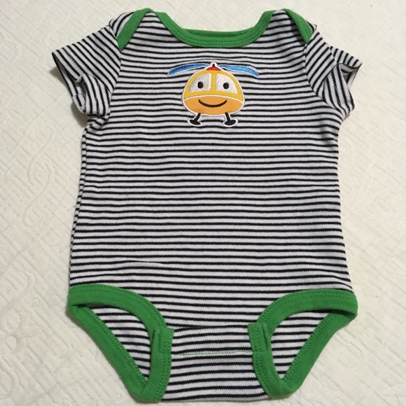 3m (5/$20) Helicopter Onesie and Shorts - Picture 7 of 8